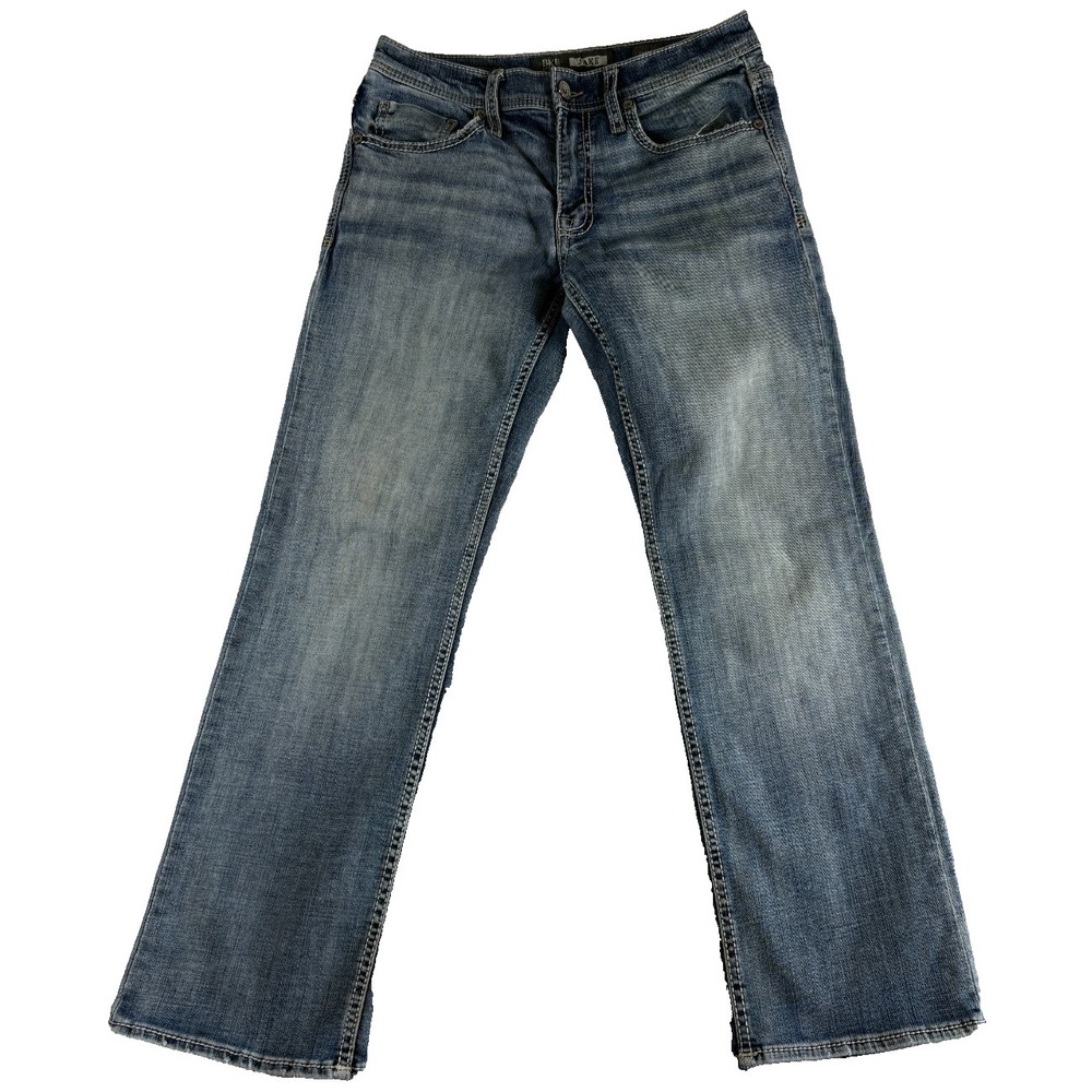 Buckle BKE Jake Straight Jeans Mens 30 Blue Denim Cotton Regular Fit Casual Wear